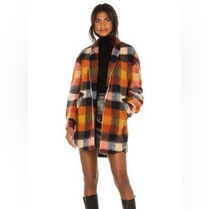 Veronica Beard Nanci Dickey Coat in Multi